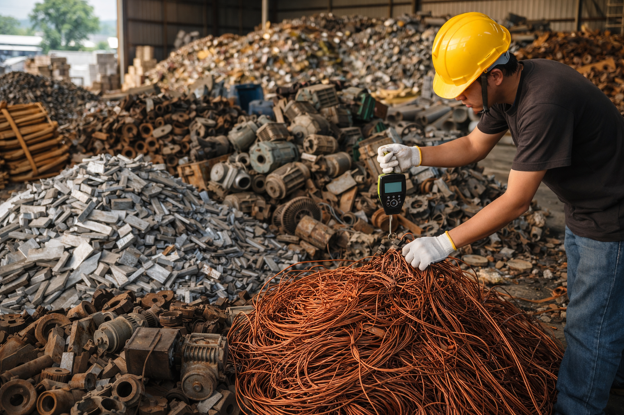 萬侖環保提供台中清運和五金回收服務，包含廢銅、廢鋁、廢鐵等高價值金屬現場估價回收。